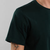 DEDICATED Stockholm Base T-shirt dark green men