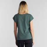 DEDICATED Visby Base T-Shirt forest green women