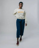 BRAVA Out of office sweatshirt cream women
