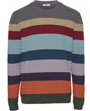 KCA Field multi striped knit 80606 Forrest night 1090 men