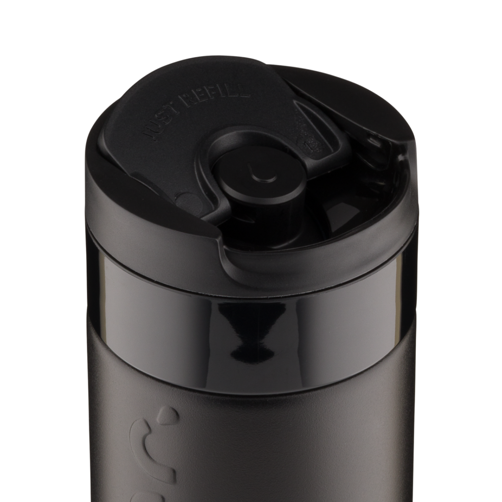 DOPPER Travel mug Blazing black 400 ml