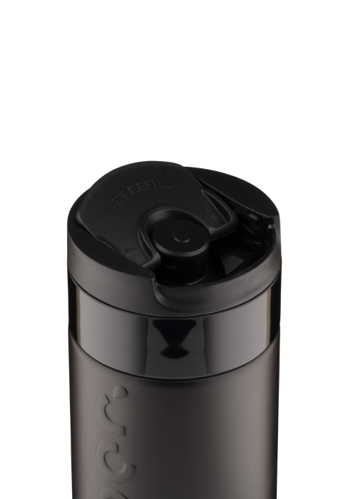 DOPPER Travel mug Blazing black 400 ml