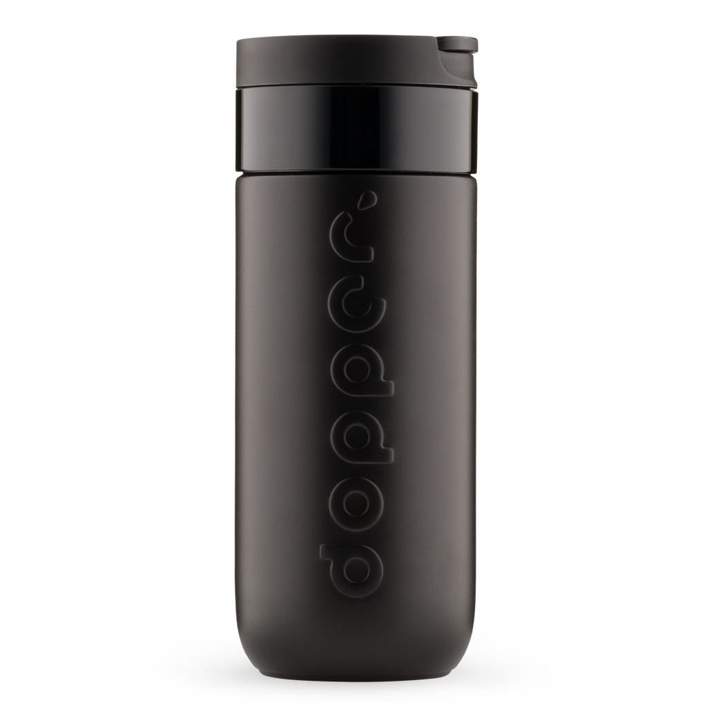 DOPPER Travel mug Blazing black 400 ml