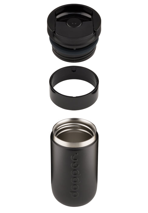 DOPPER Travel mug Blazing black 300 ml