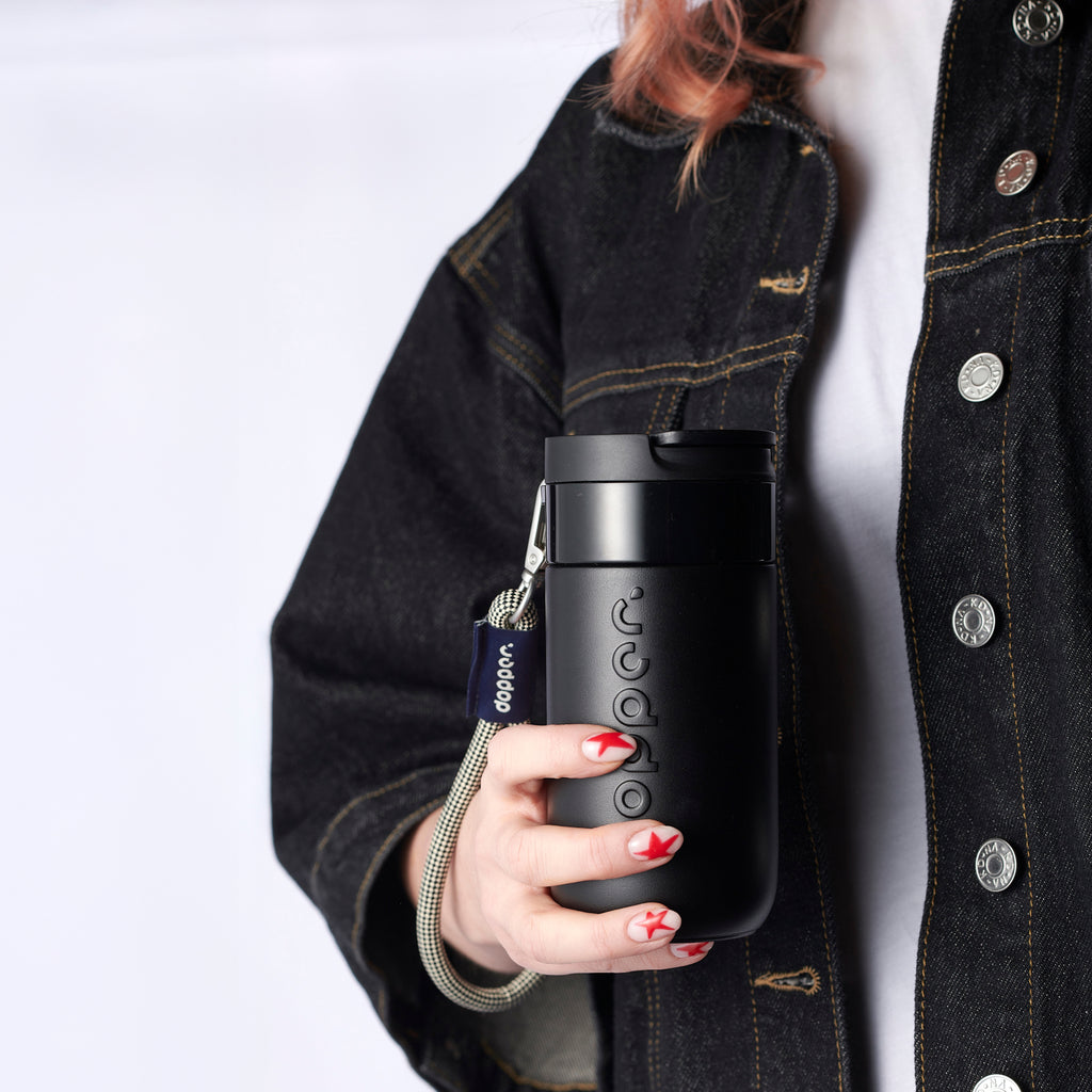 DOPPER Travel mug Blazing black 300 ml