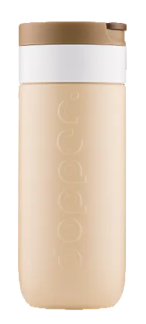 DOPPER Travel mug Earthy brown 400 ml