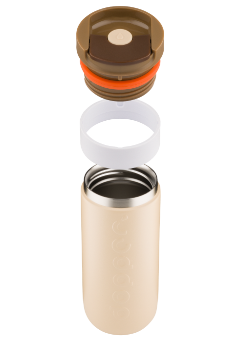 DOPPER Travel mug Earthy brown 400 ml