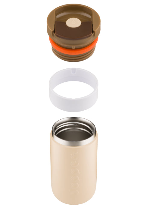 DOPPER Travel mug Earthy brown 300 ml