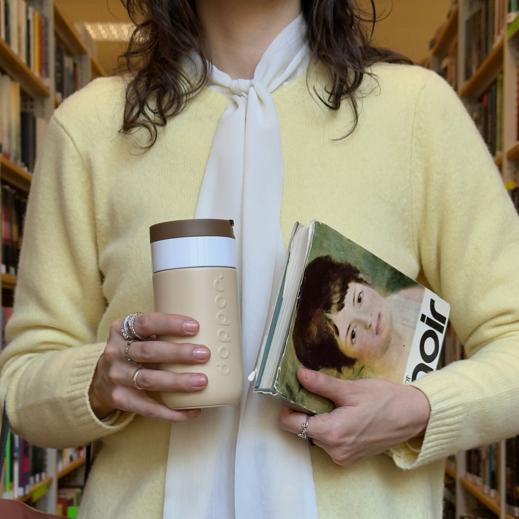 DOPPER Travel mug Earthy brown 300 ml