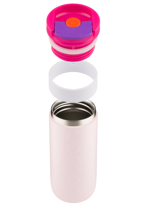 DOPPER Travel mug Berry pink 400 ml