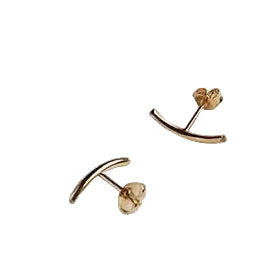 SEW A SONG Portion earrings gold plated