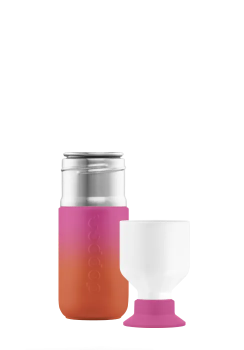 DOPPER Steel sunset pink 350 ml