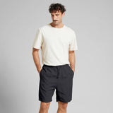 DEDICATED Vejle linen shorts phantom black men