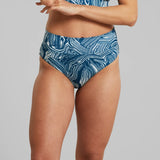 DEDICATED Slite bikini pants clay swirl blue women