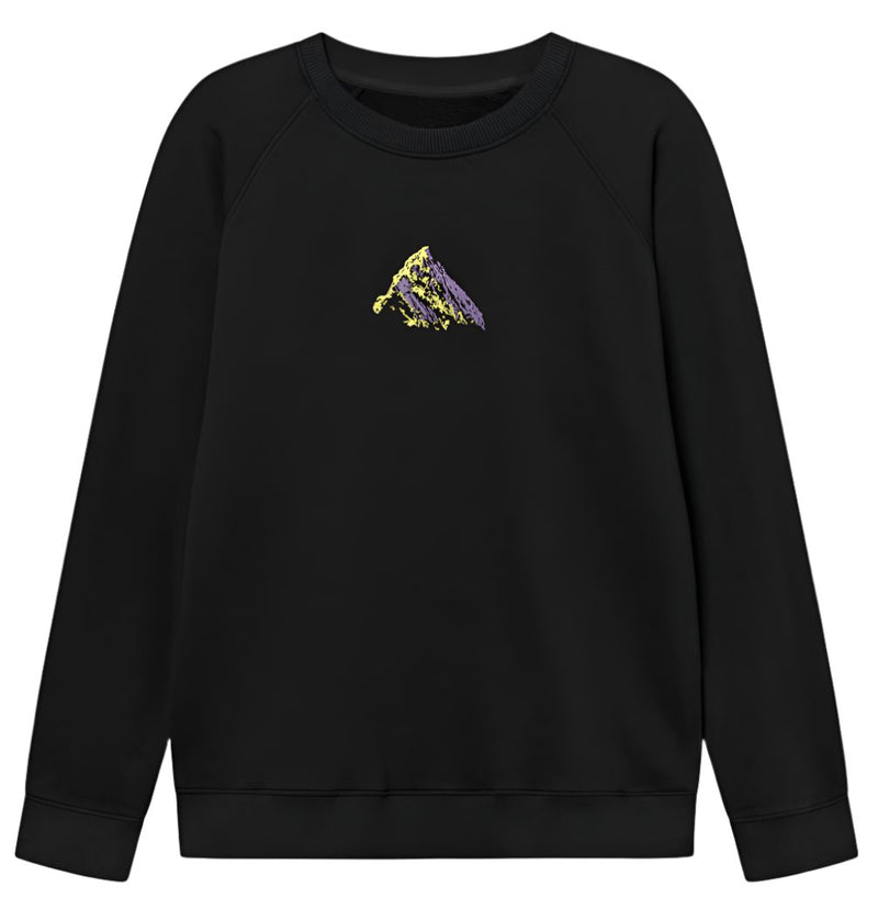 DEDICATED Malmoe logo peak sweatshirt black men