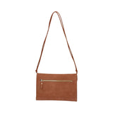 ANN KURZ Cute clutch suede dark nude women