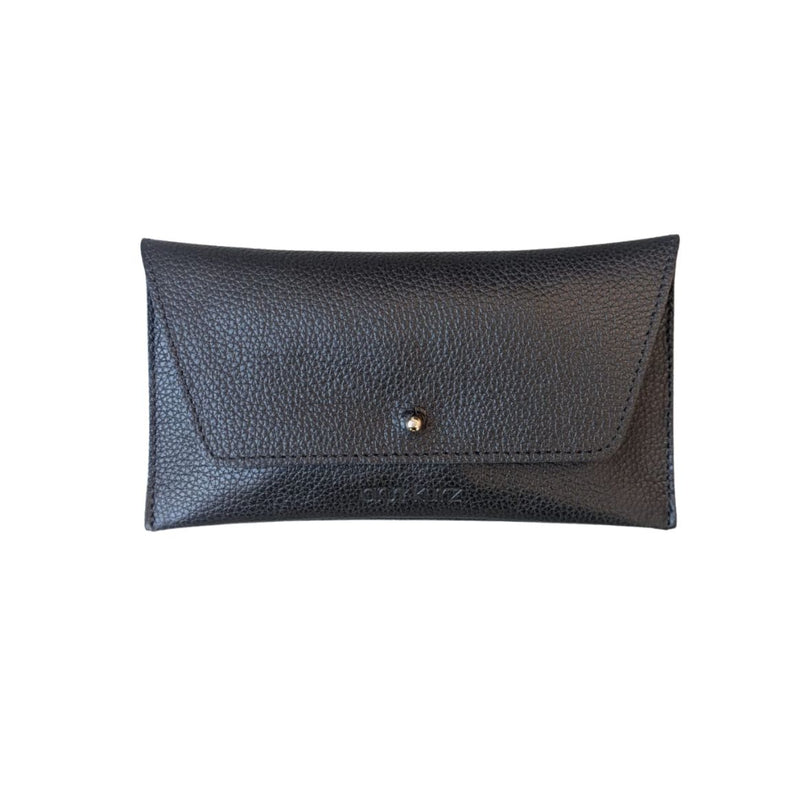 ANN KURZ Mini envelope shape wallet narok black women