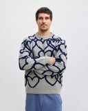 ROTHOLZ Affection knit jumper warm anthracite men