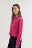 BASIC APPAREL Selem BA203-04 polo purple orchid women