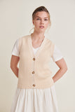 BASIC APPAREL Winie vest birch women