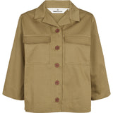 BASIC APPAREL NT Vinona shirt jacket martini olive women