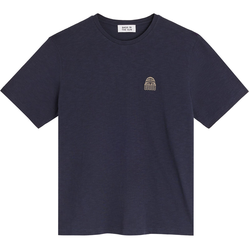 BASK IN THE SUN Mini to the sea t-shirt midnight men
