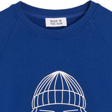 BASK IN THE SUN To the sea sweatshirt cobalt men