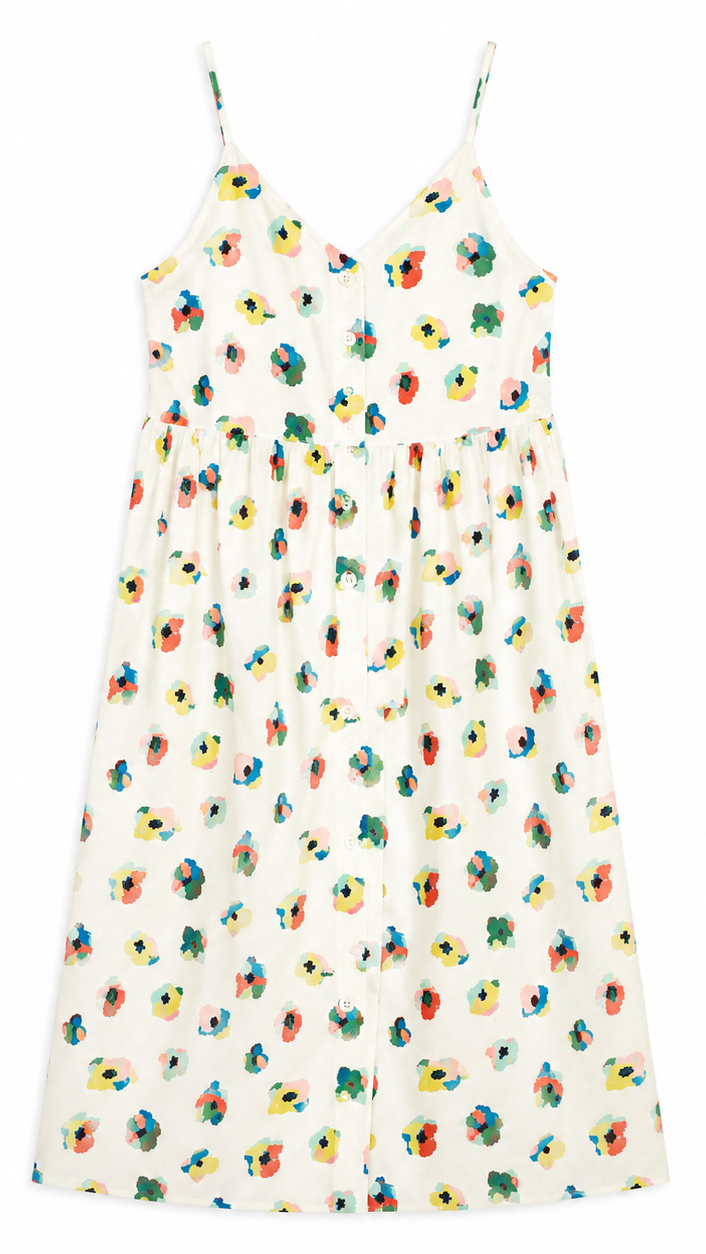 BRAVA Strappy dress 4189 Mini flowers women