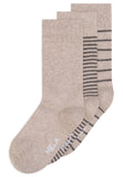 MELAWEAR 3-pack basic socks striped bear blend unisex