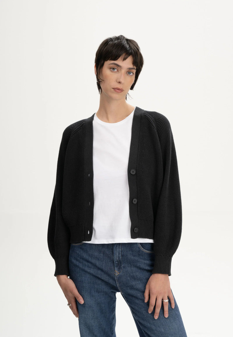 MELAWEAR Bhuma cardigan black women