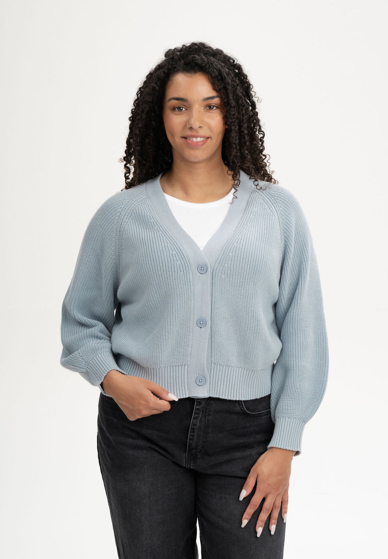 MELAWEAR Bhuma cardigan cloudy blue women