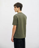 ROTHOLZ Big collar t-shirt fir green men