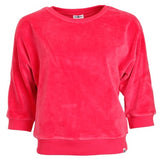 CHILLS & FEVER Sybille velvet sweater pink women