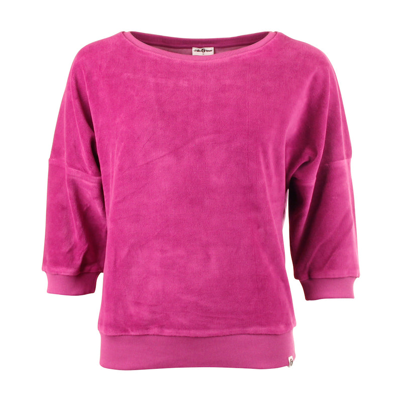 CHILLS & FEVER Sybille sweater purple wine women