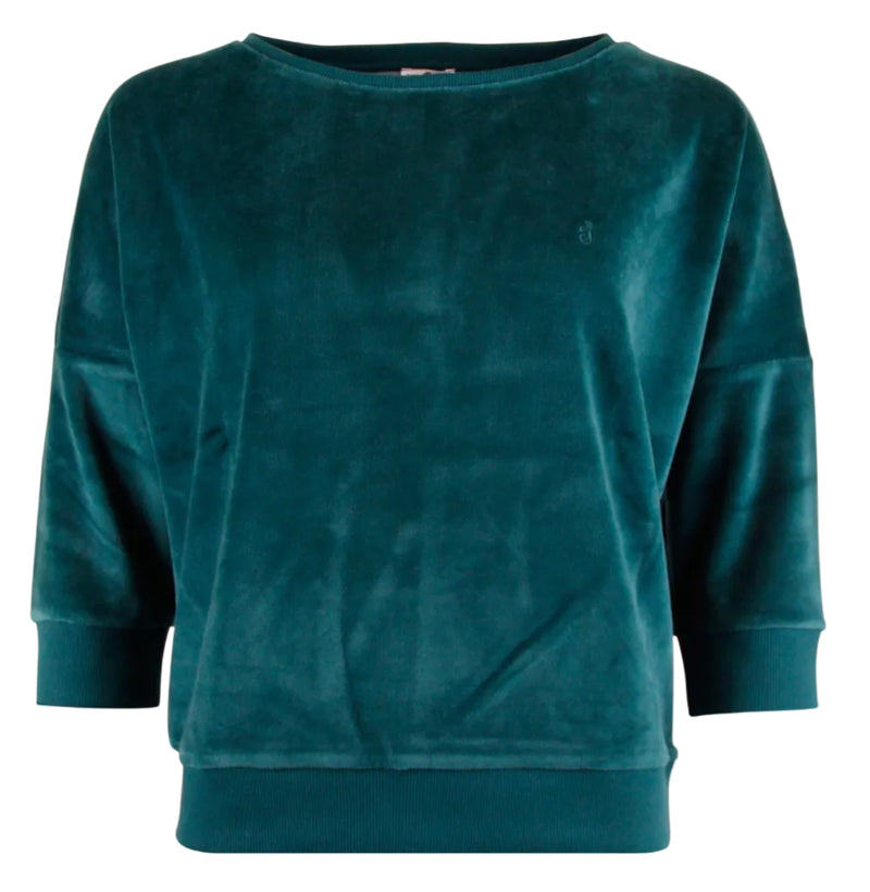 CHILLS & FEVER Sybille sweater deep teal women