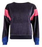 CHILLS & FEVER Onaya sweater black iris women