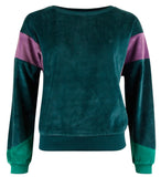 CHILLS & FEVER Onaya sweater deep teal women