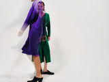 FAM THE LABEL Cecile dress green lyocell women