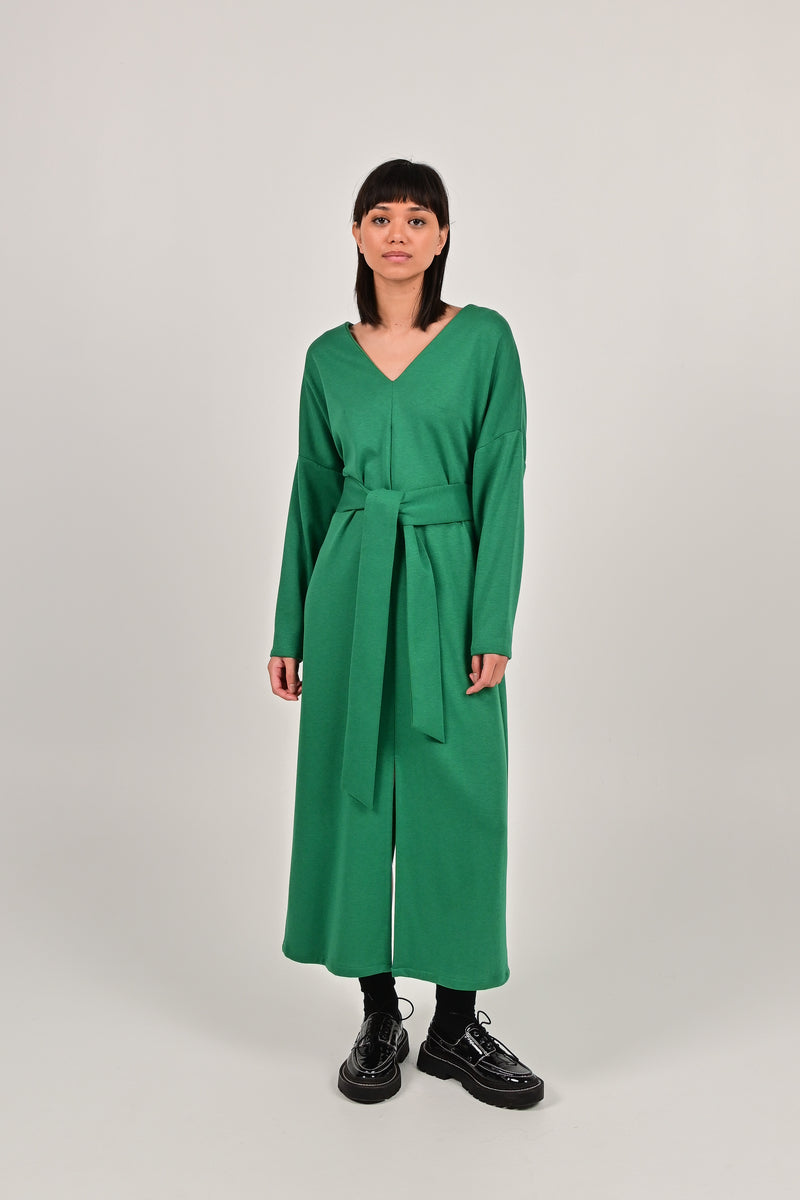 FAM THE LABEL Cecile dress green lyocell women
