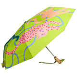 ORIGINAL DUCKHEAD Compact duck umbrella arty cats lime
