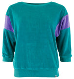 CHILLS & FEVER Ona sweater deep lake women