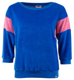 CHILLS & FEVER Ona sweater directoire blue women