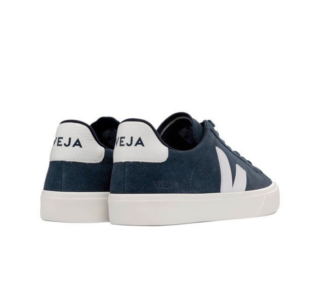 VEJA Campo suede nautico white women