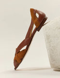 ODAJE Clémentine sandals cognac women