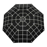 ORIGINAL DUCKHEAD Compact duck umbrella black grid