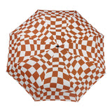 ORIGINAL DUCKHEAD Compact duck umbrella peanut butter checks