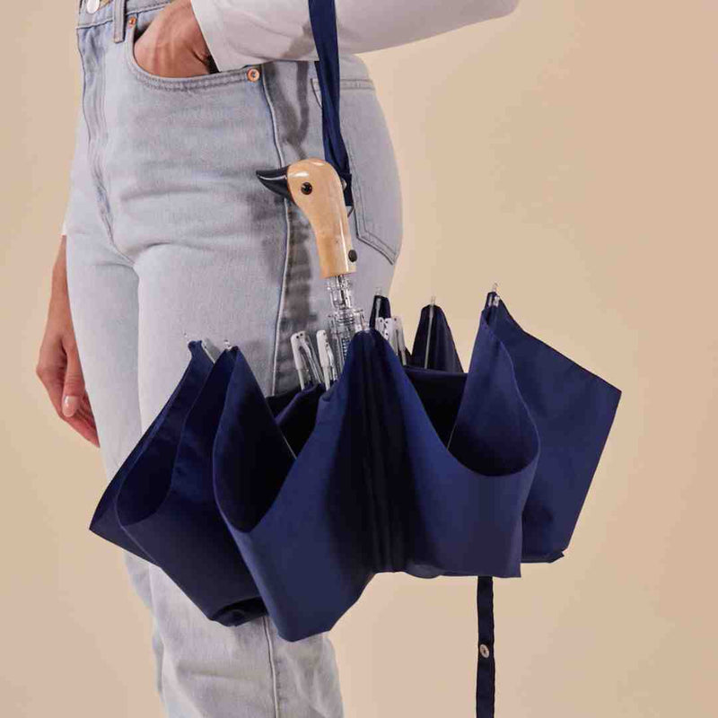 ORIGINAL DUCKHEAD Compact duck umbrella navy