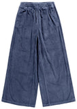 ROTHOLZ Flared corduroy trousers ash blue women