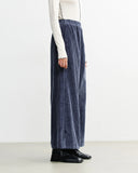 ROTHOLZ Flared corduroy trousers ash blue women