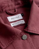 ROTHOLZ Cropped jacket washed burgundy women